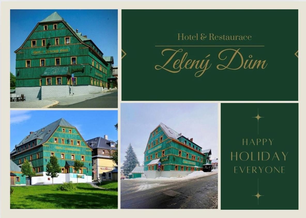 Hotel Zeleny Dum Boží Dar Kültér fotó